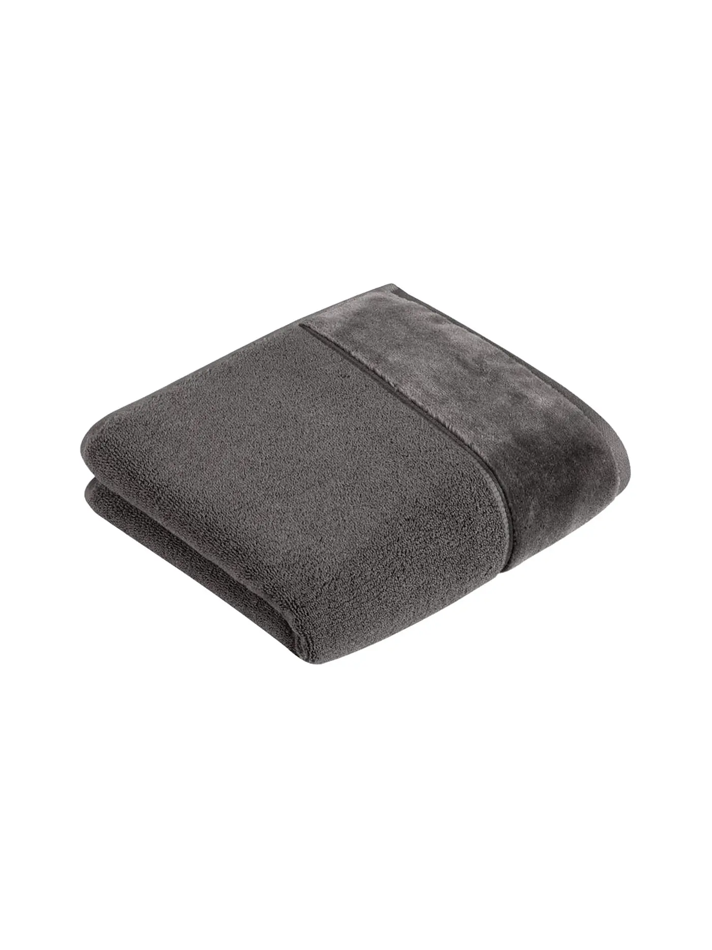 VOSSEN | Handtuch "Pure" 50x100cm (Stone) | grau